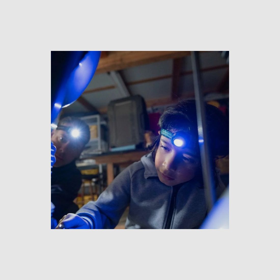 Ledlenser Lampa czołowa dla dzieci KidLed 4R, zielona, zdjęcie 9 z 10