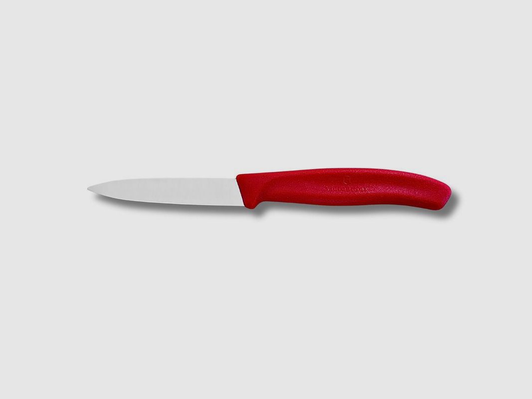 Victorinox Messer glatt 8 cm rot, Bild 2 von 4