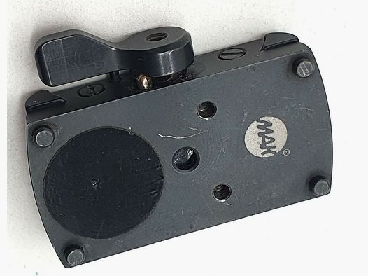 MAK MAKnetic red dot mounting rail for classic double-barreled shotguns