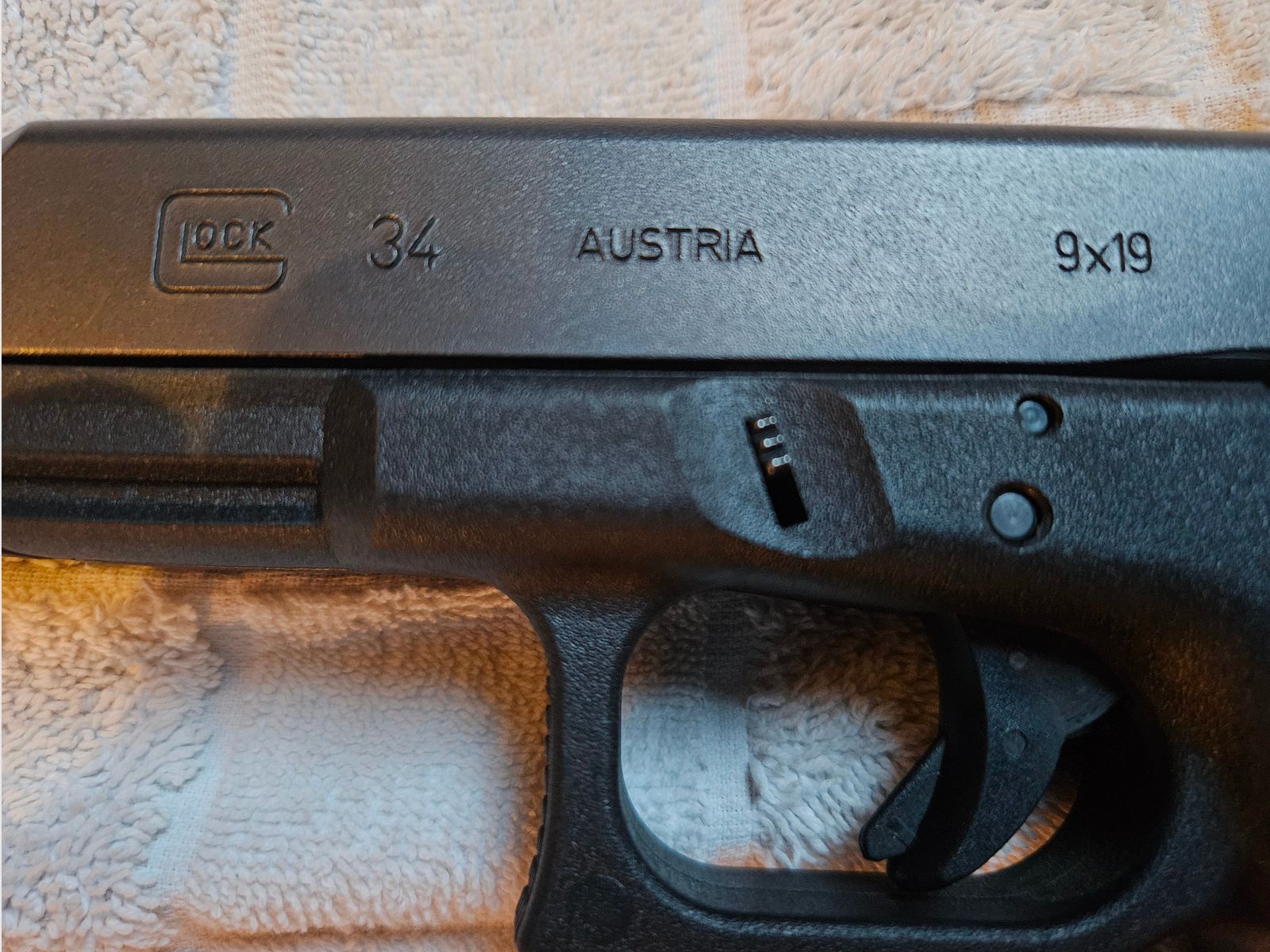 Pistole Glock 34, Gen 3 / langer Lauf