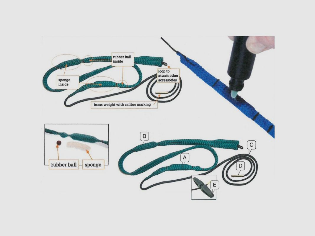 BoreBlitz 10.8-11.6mm / 44-45 barrel&chamber cleaning tool, Bild 2 von 2