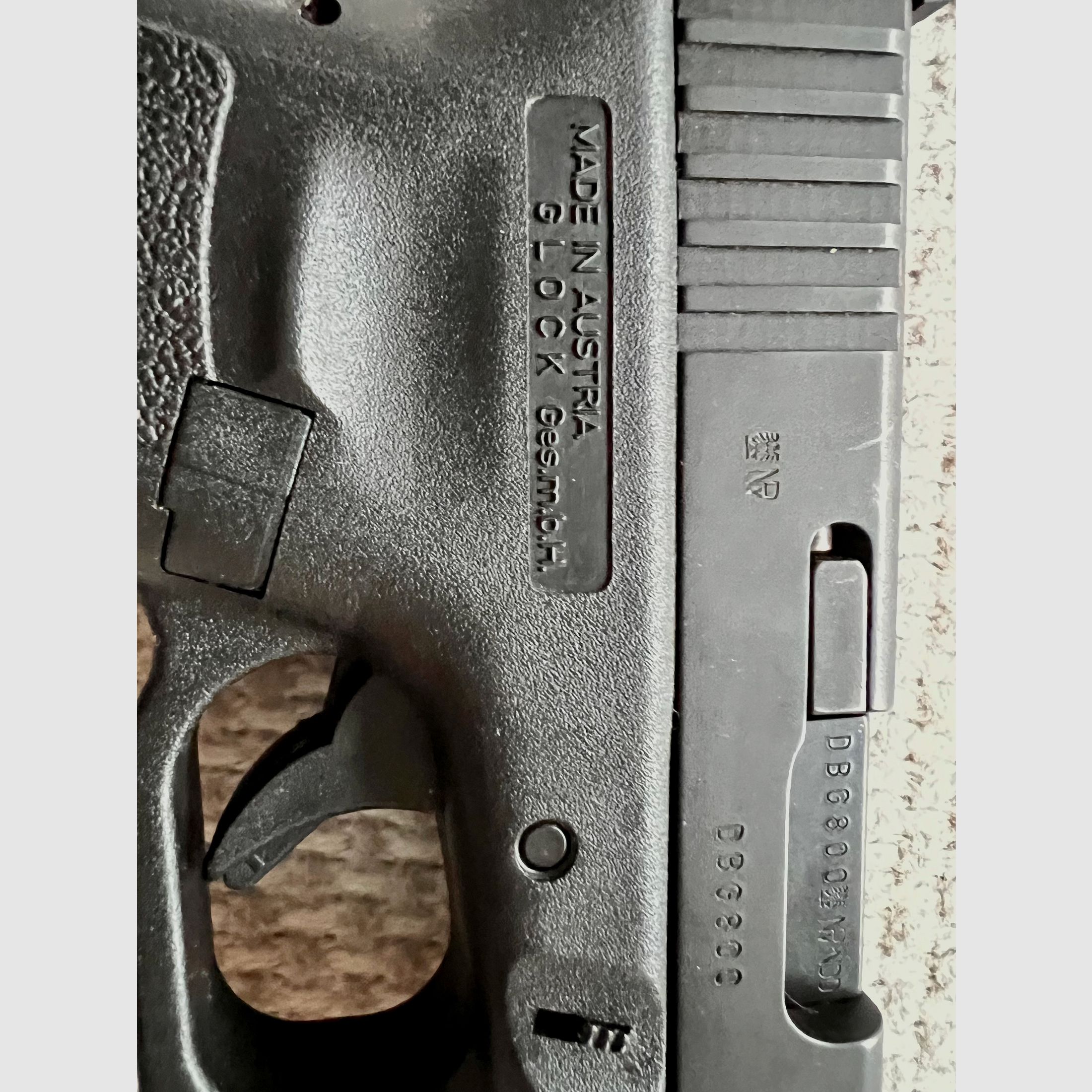 Glock Pistole 17, 9 mm Luger