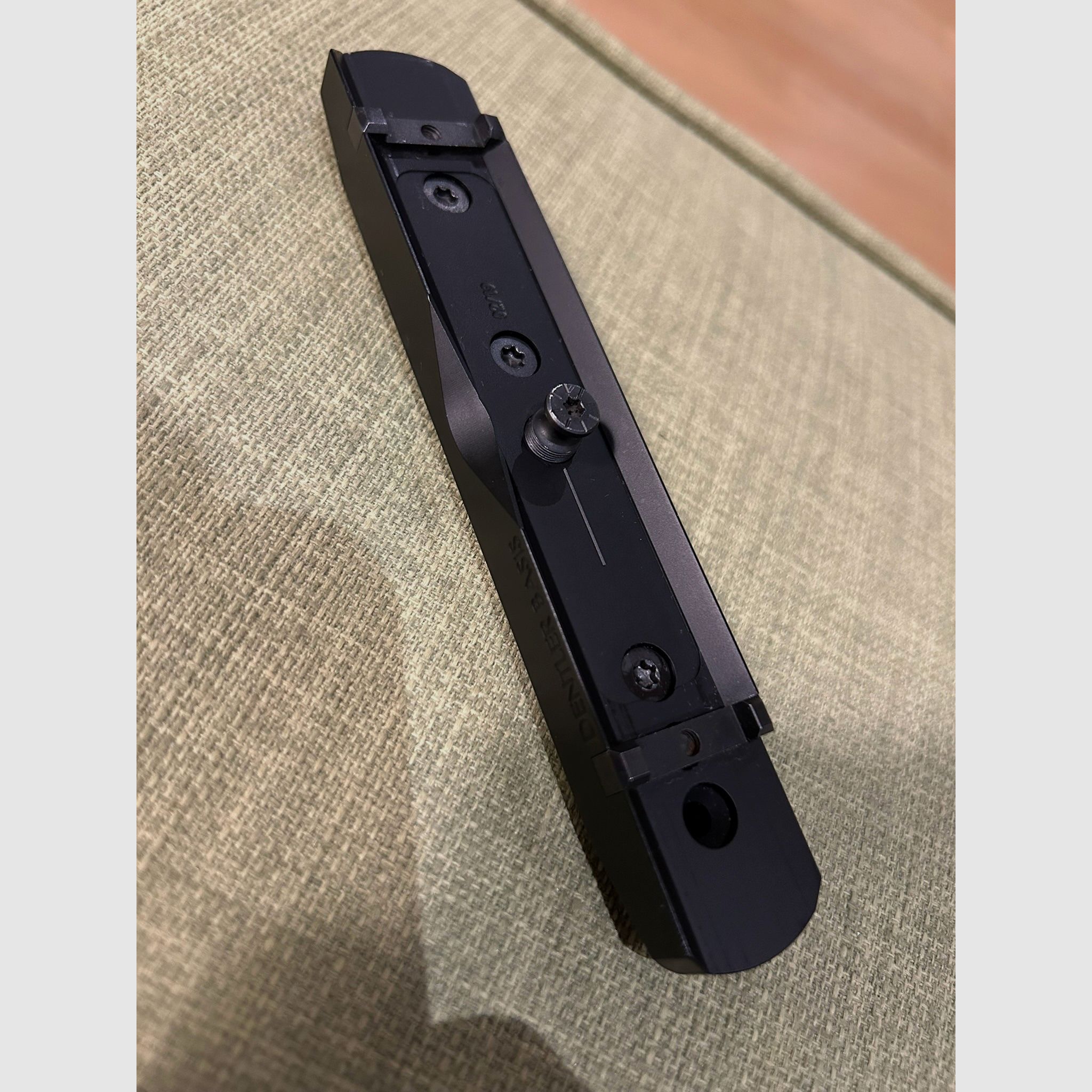 Dentler mounting rail BASIS steel for Swarovski rail