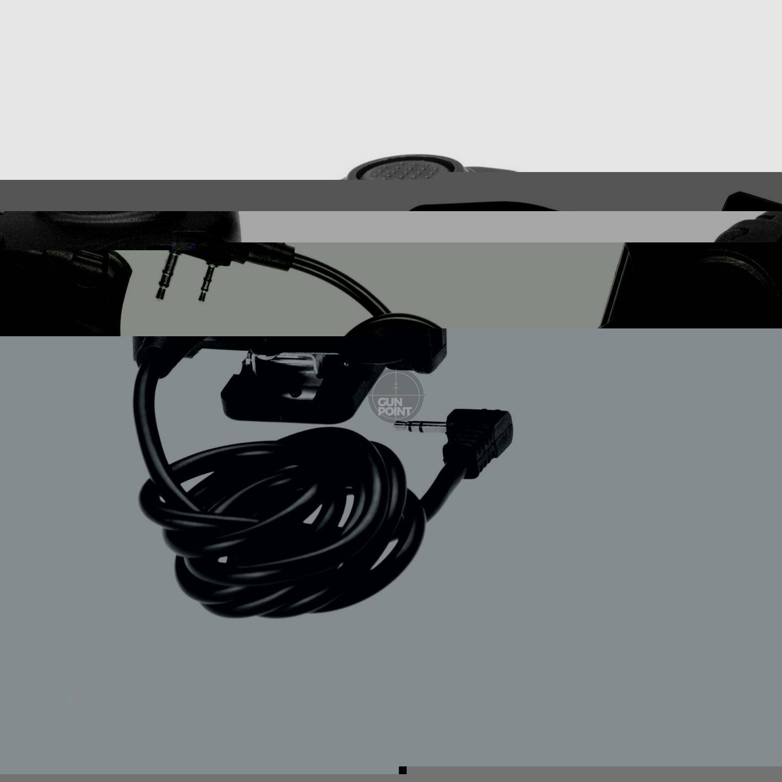 Z-Tactical PTT Kenwood Connector-Nero