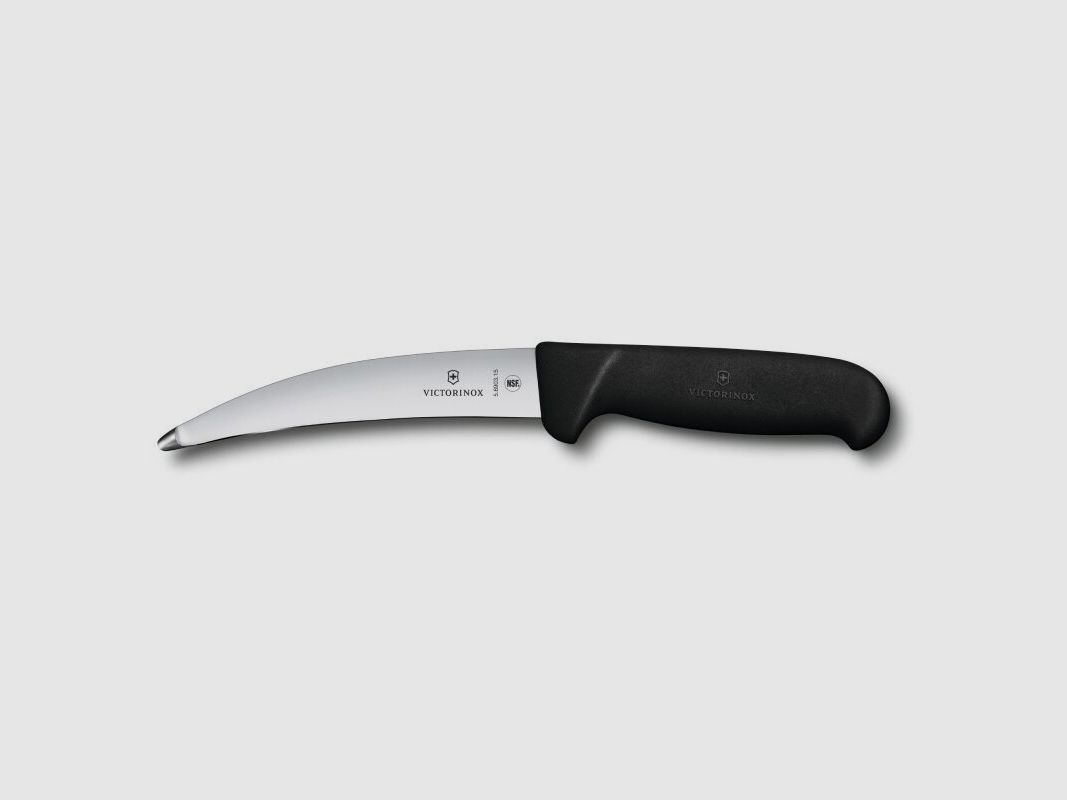 Victorinox Fibrox Gekrösemesser schwarz