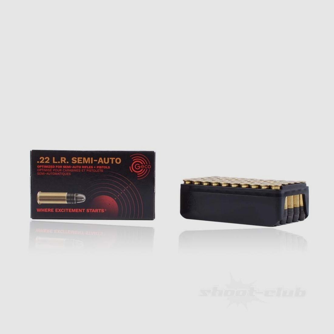 Geco Semi-Auto LRN 40grs 50St .22lr, image 2 of 3