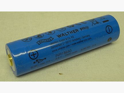 Akku INR18650, inkl. - USB-Aufladefunktion