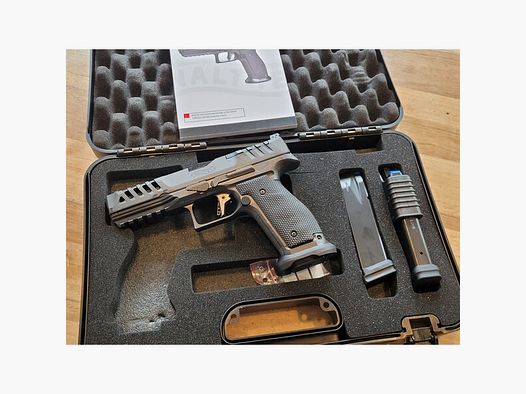 WALTHER PDP Steel Frame Match FS 5.0" Pistole, 9mm Luger