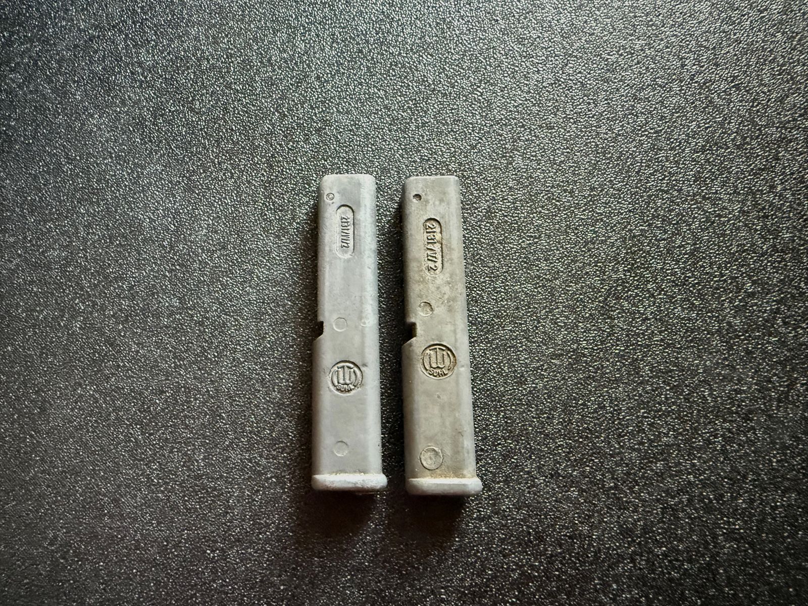 Haenel 310 Magazine 12 pcs 2 pieces Original GDR 4.4mm round balls