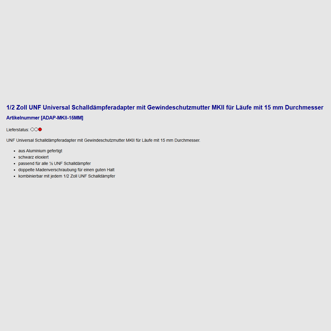 Luftgewehr Ruger Airscout Rancher