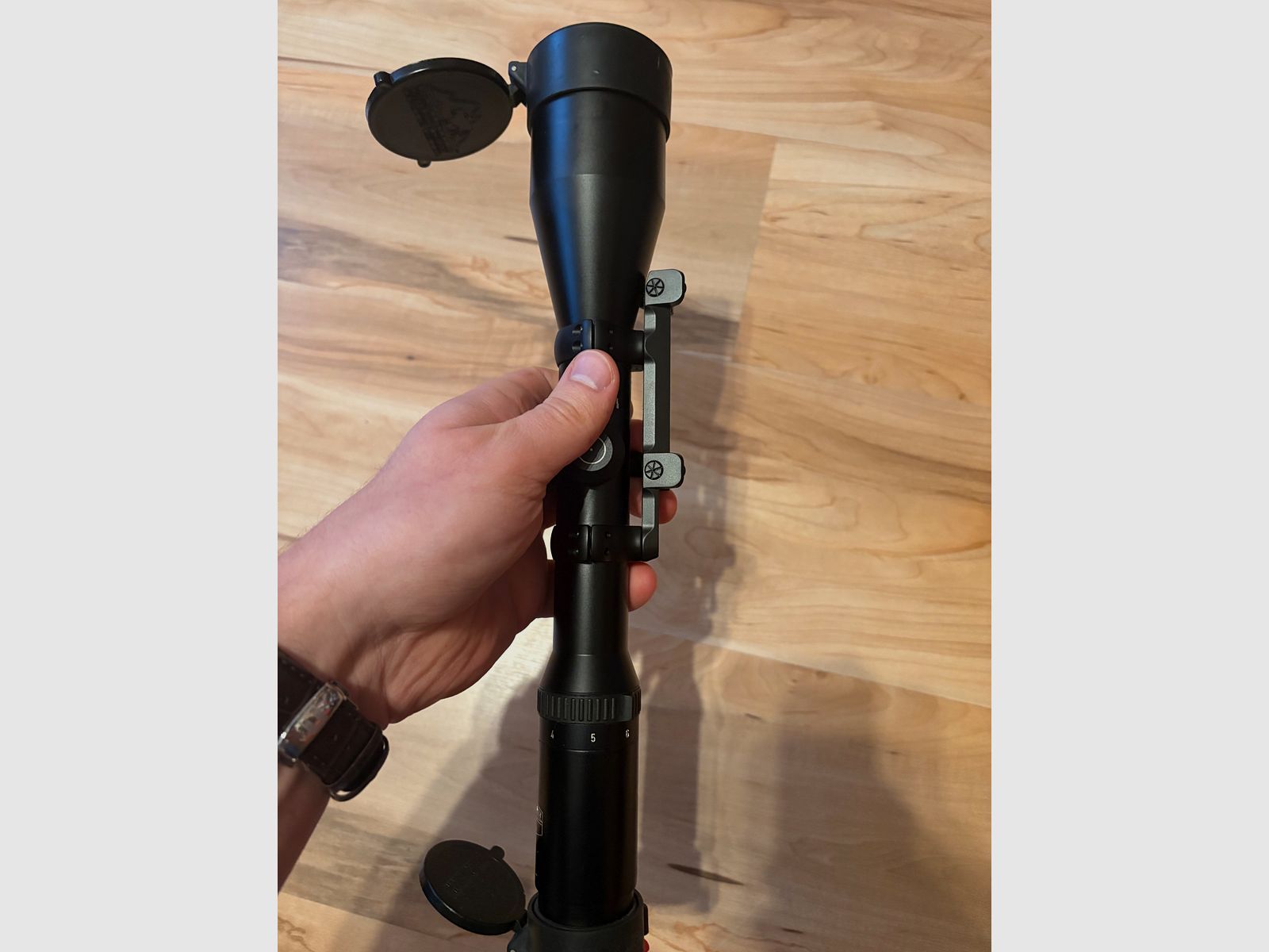 Schmidt & Bender 3-12x50 with Blaser saddle mount