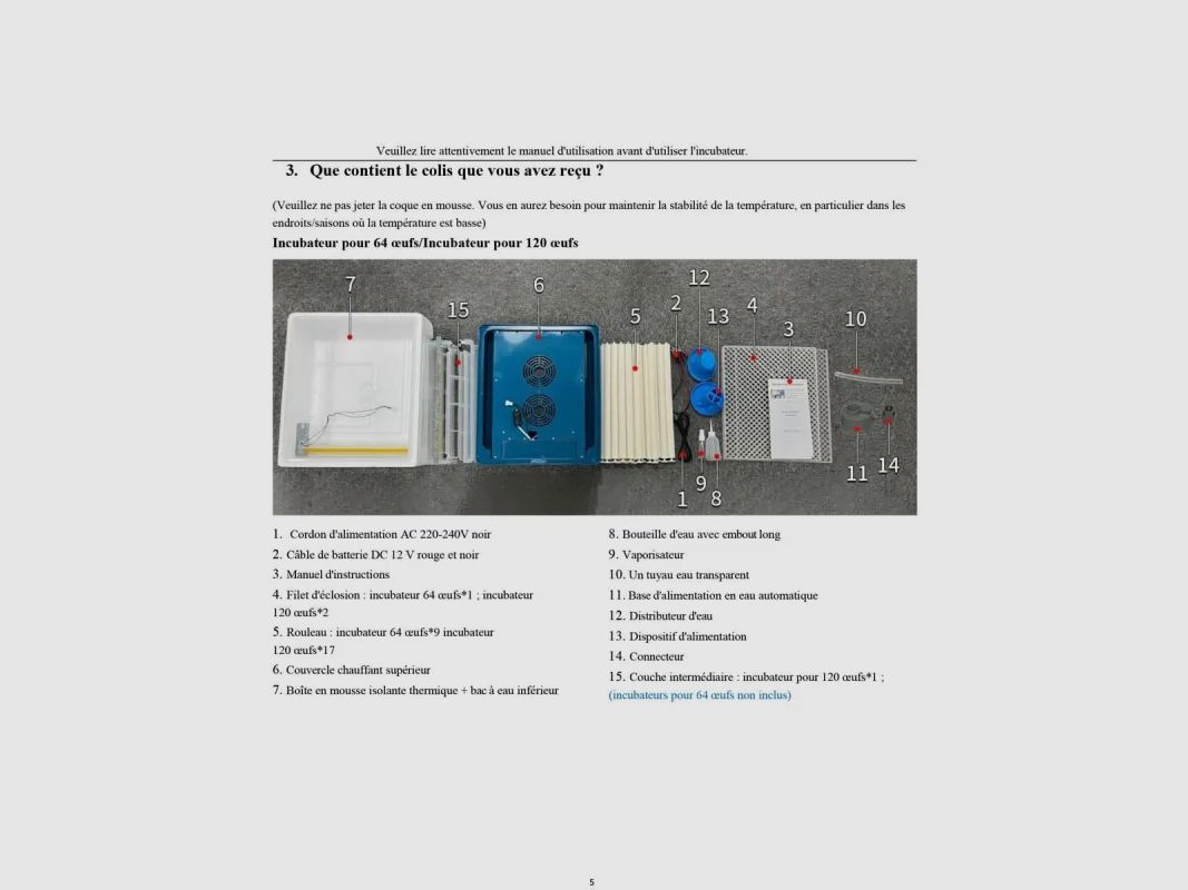 Couveuse automatique SP Couvitech® 120 œufs, image 19 sur 33