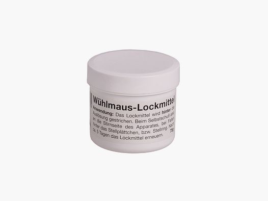 Wühlmaus Lockmittel