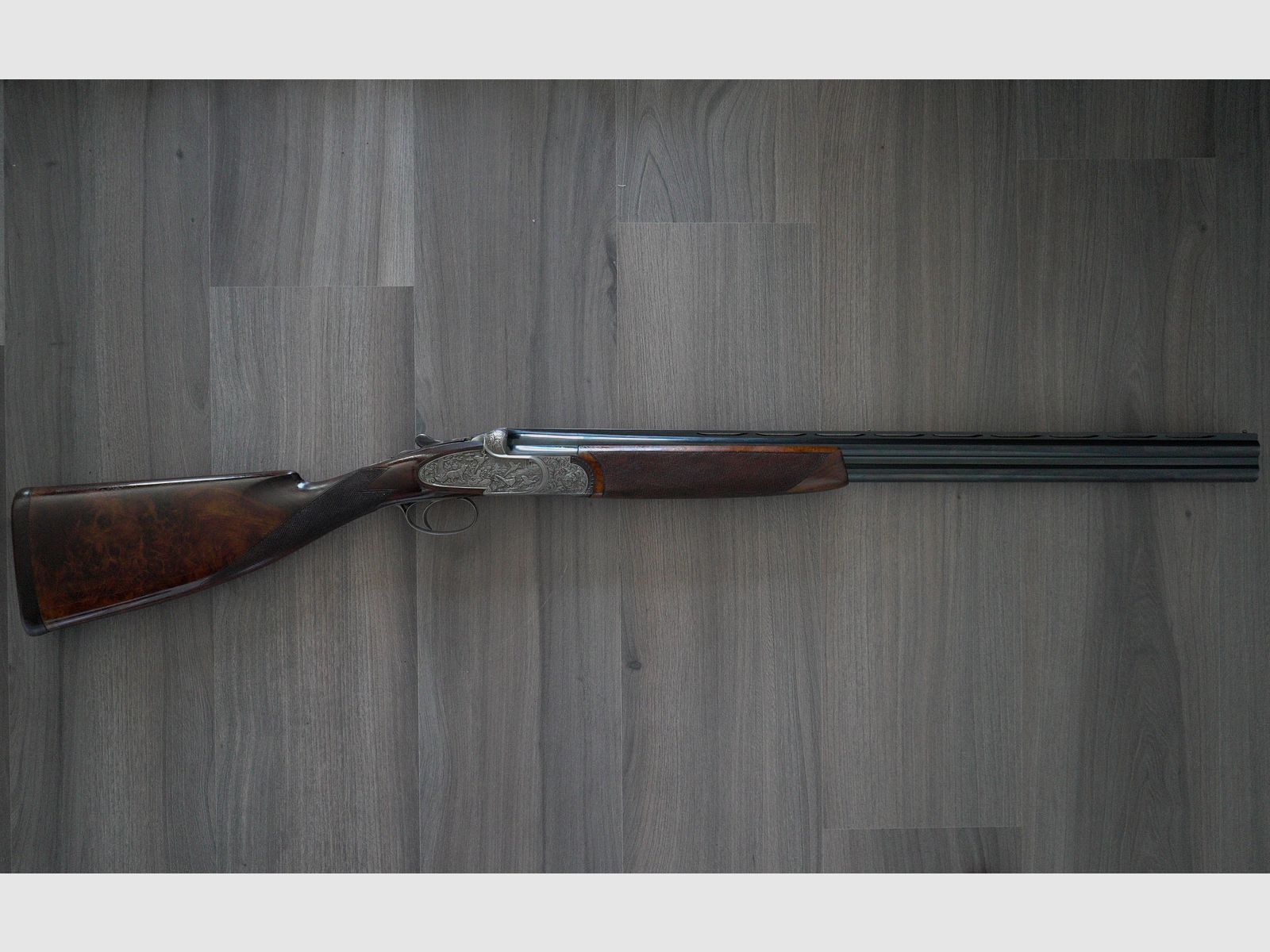 Exklusive Gamba "Super Jagd Mod. 67" – Konrad Wirnhier Sondermodell – Kaliber 12/70