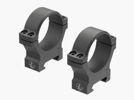 Leupold Pierścienie BackCountry Cross-Slot – 35 mm – Wysokie – Matowe czarne aluminium