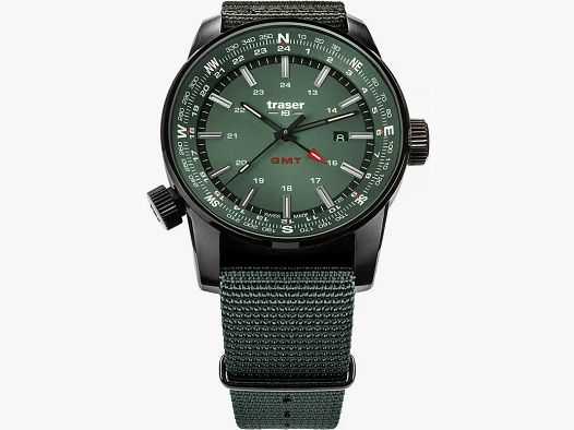 Zegarek Traser P68 Pathfinder GMT Green TS - 109035