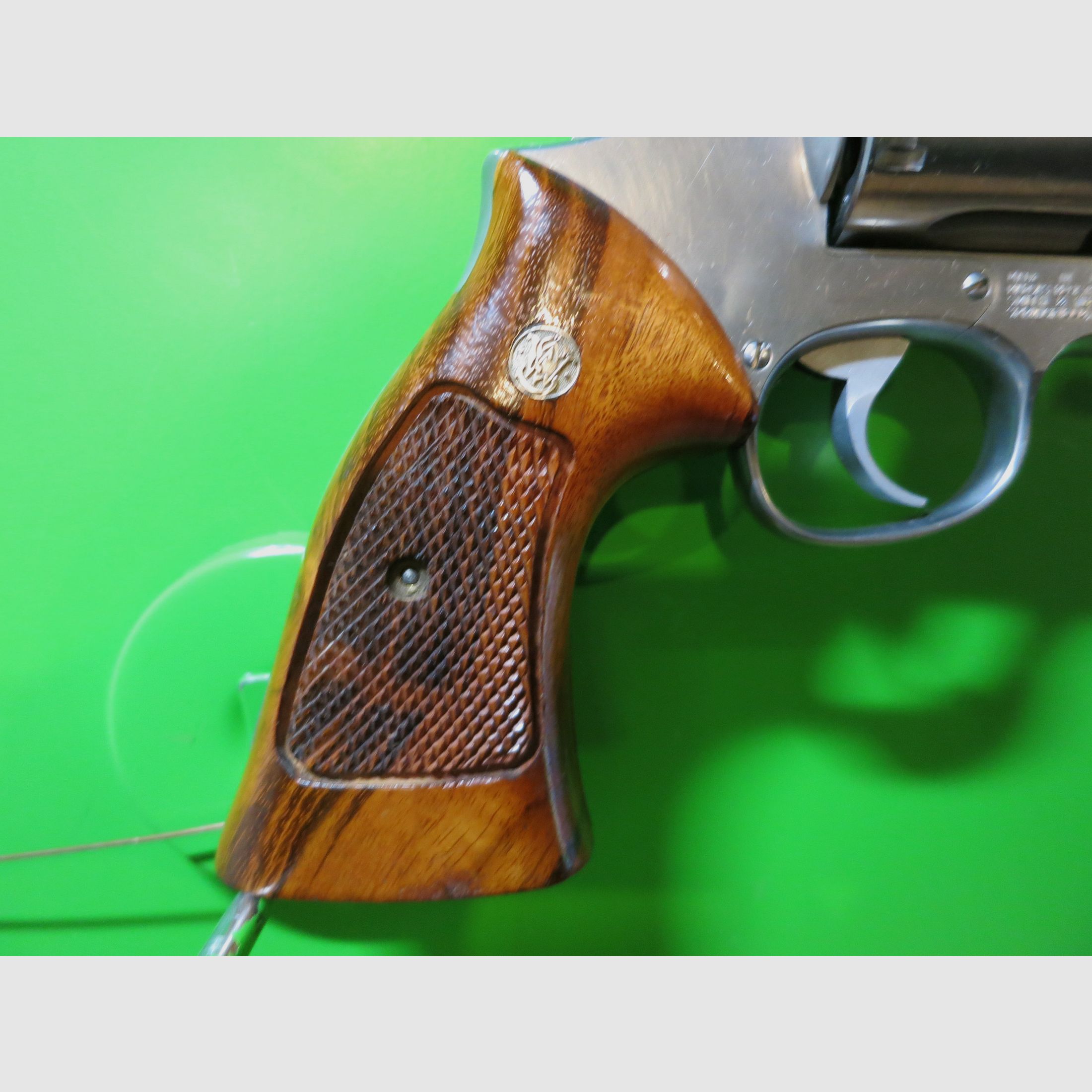 Revolver, SMITH&WESSON, Mod. 686-1 , .357 Magnum, 6" Lauf,  Edelstahl-Version (stainless)    #71-