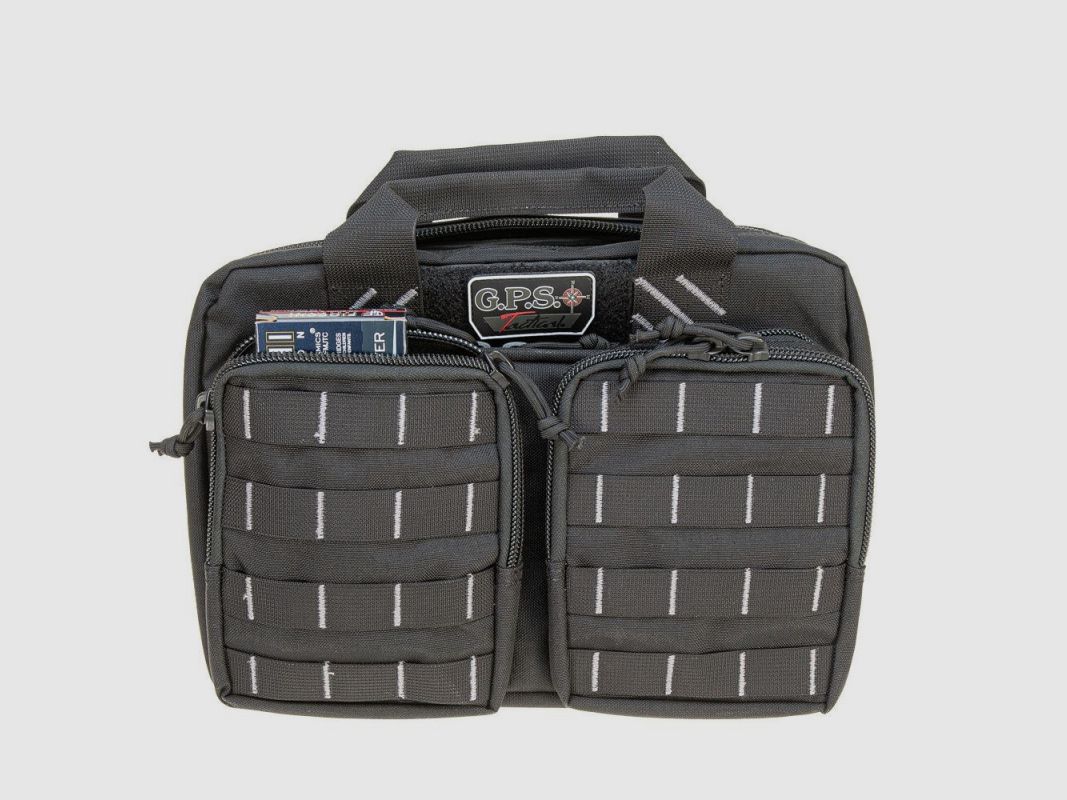 Tactical Quad+2 Pistol Range Bag schwarz, Bild 1 von 3