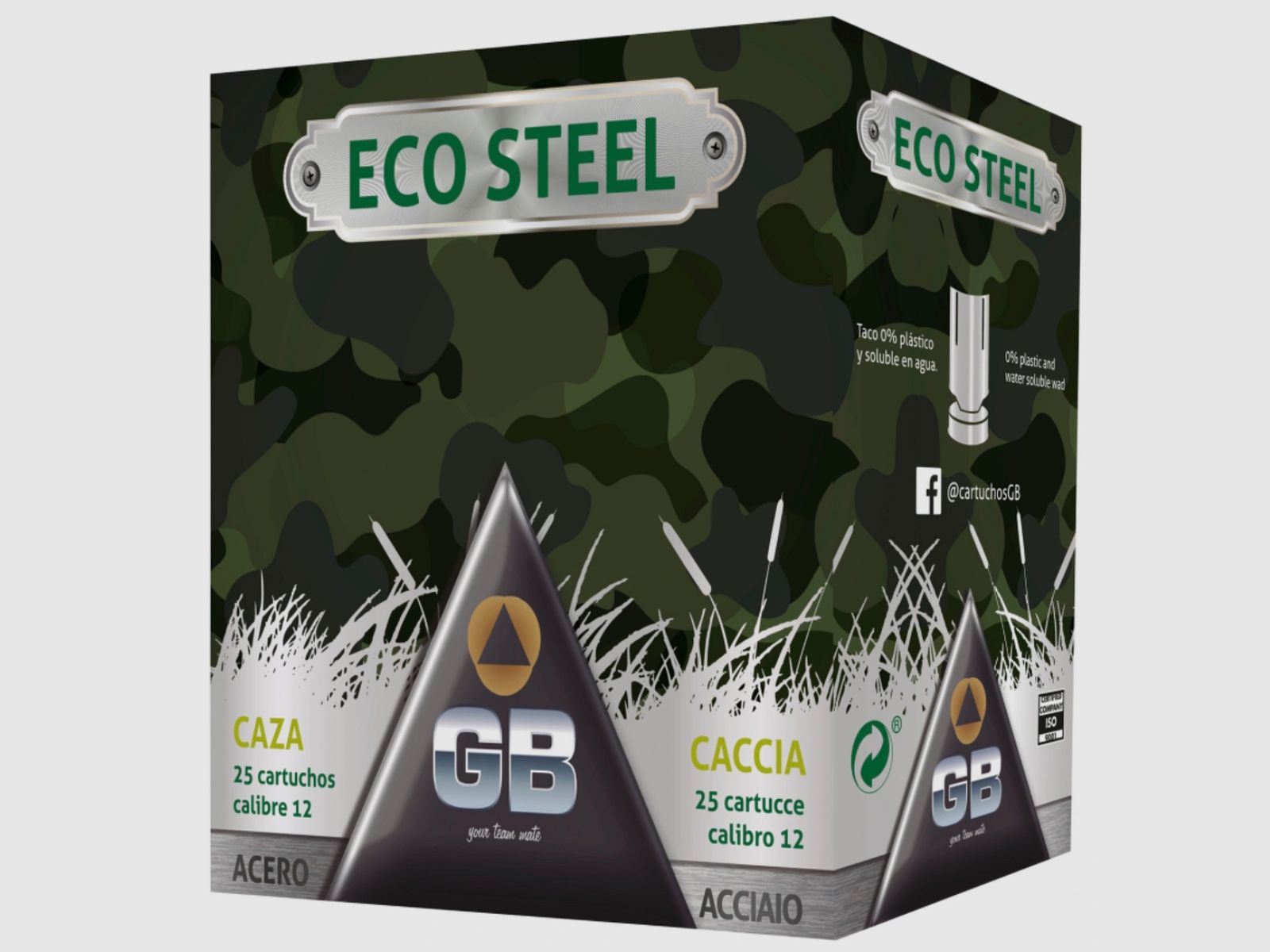 GB 12/70 ECO Steel 3,0mm 30g Schrotmunition Bleifrei 25 Stk.