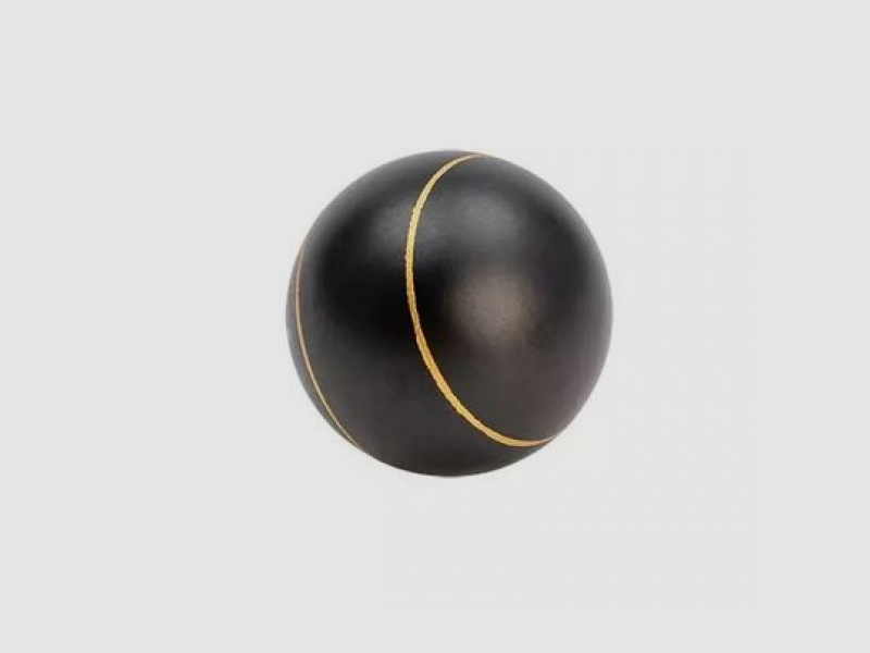 Bola de agarre de cámara Blaser Selous de acero negro con incrustación de oro