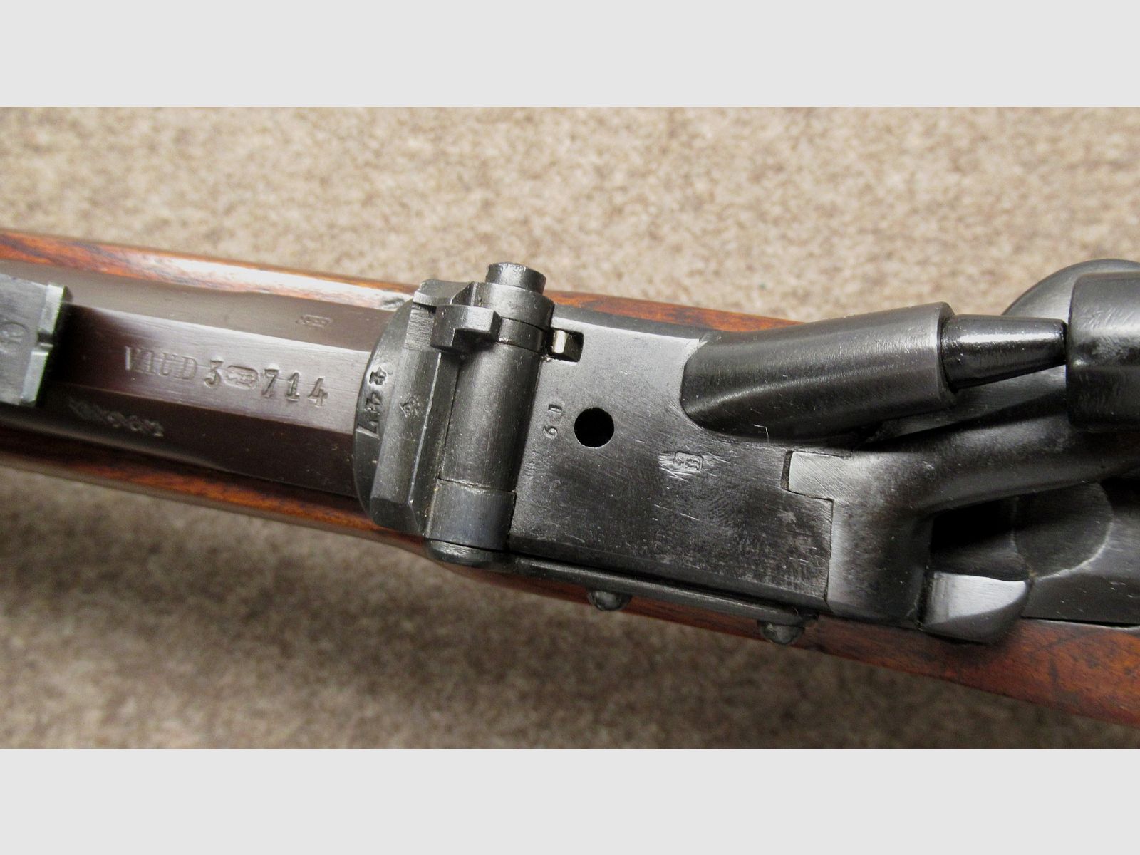 AB-149 MILBANK-AMSLER Büchse Mod. 1863/67 Kal. 10.4mm, Bild 4 von 8
