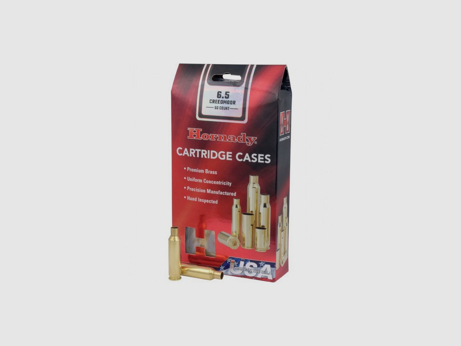 HORNADY HÜLSEN 6.5 CREEDMOOR 50 ST.