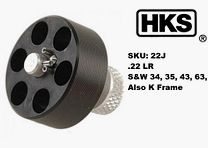 HKS Speedloader Mod. 22-J, 3 pezzi