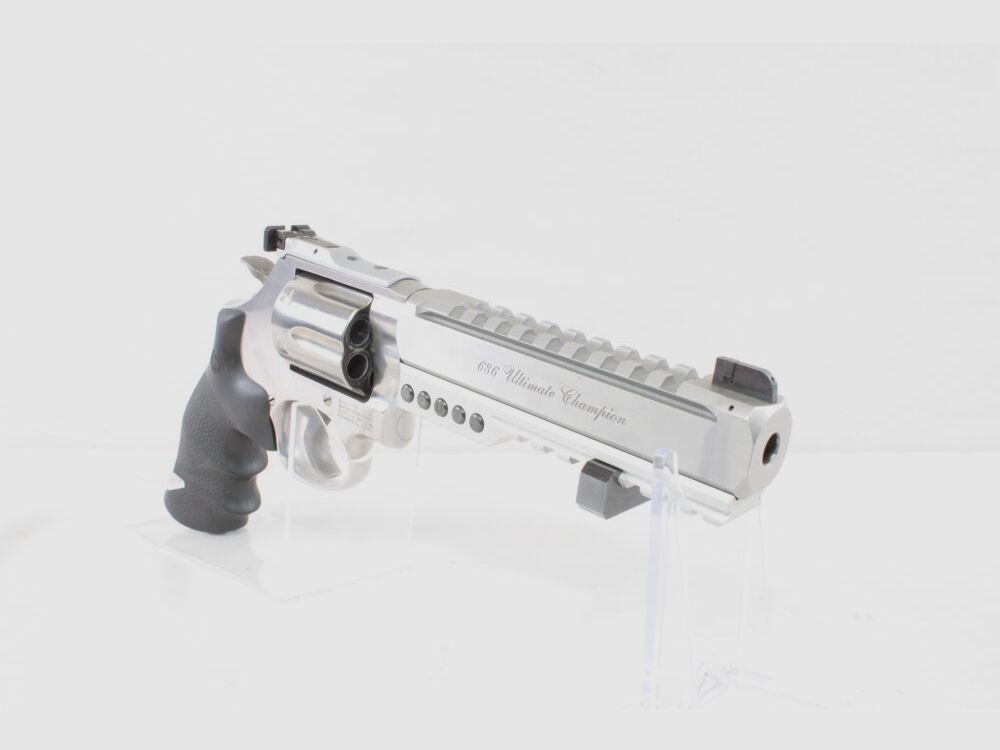 Smith & Wesson Revolver 686-6 Ultimate Champion - 6 Zoll - stainless, Bild 6 von 10