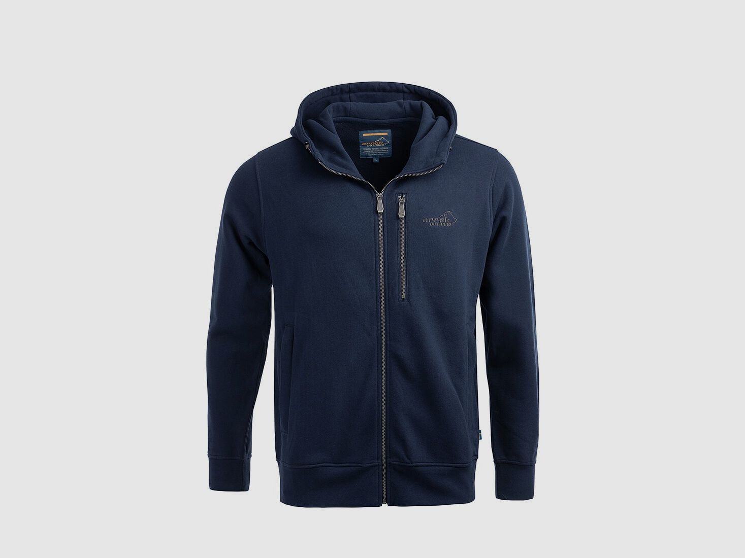 Arrak Outdoor Sporty Hoodie, Herren, Navy, 3XL