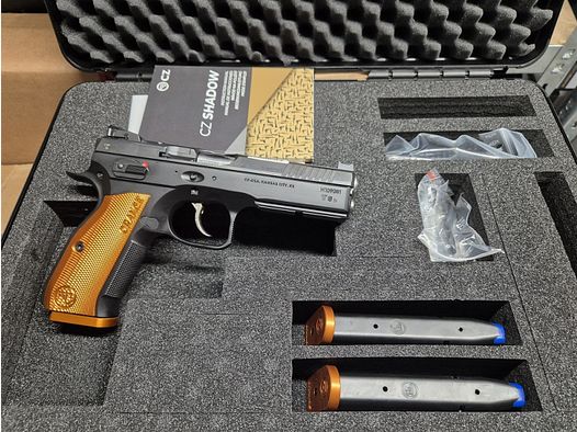 CZ Shadow 2 Orange Optics Ready 9mm Luger