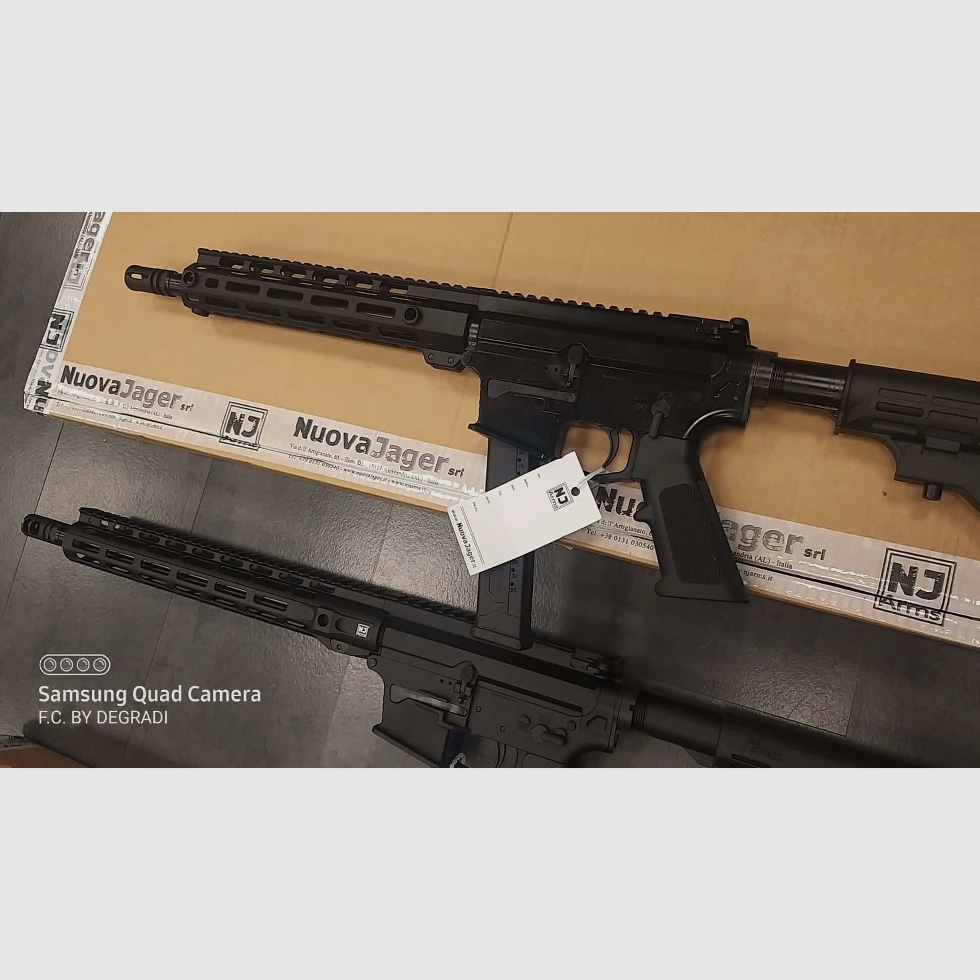 NUOVA JAGER AR 15 GM CALIBRE 9X19 12” 14.5” NOUVEAU EN PROMOTION, image 3 sur 4