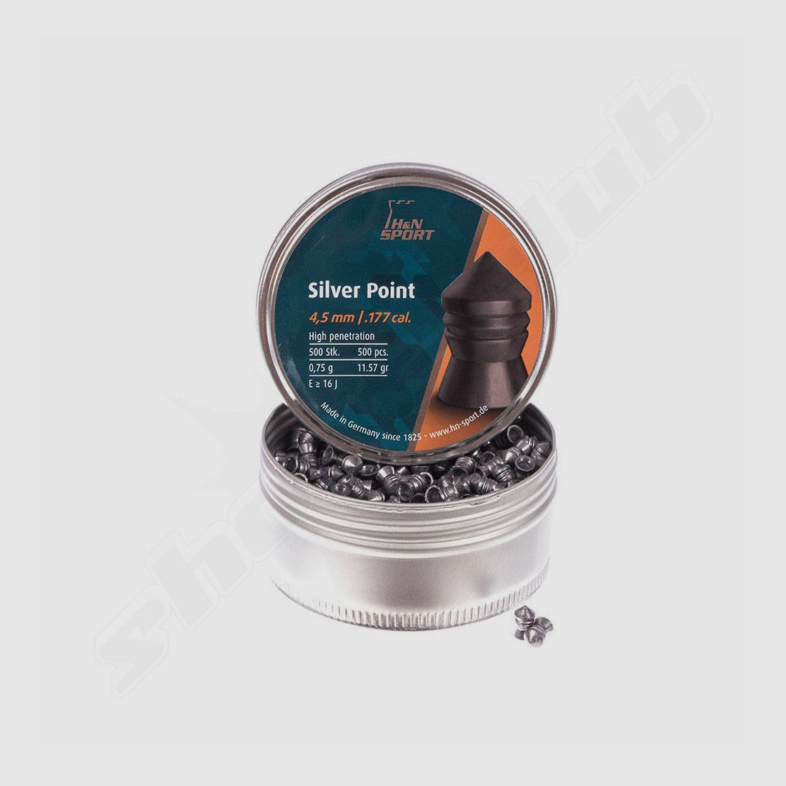 shoXx Silver Point Diabolos 4.5mm BALL CATCH SET with 120 ZS