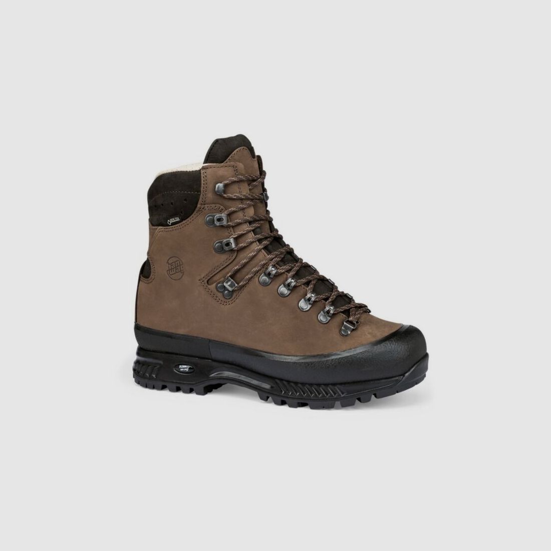 Han Wag Herren Stiefel Alaska Wide GTX Erde/brown 12 UK - 47 EU
