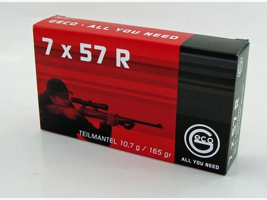 Geco 7x57R Teilmantel 20 Schuss