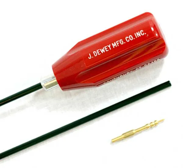 Wycior powlekany nylonem cal .20 - J Dewey Rods / 25 cali (63,5cm) / 20C-25