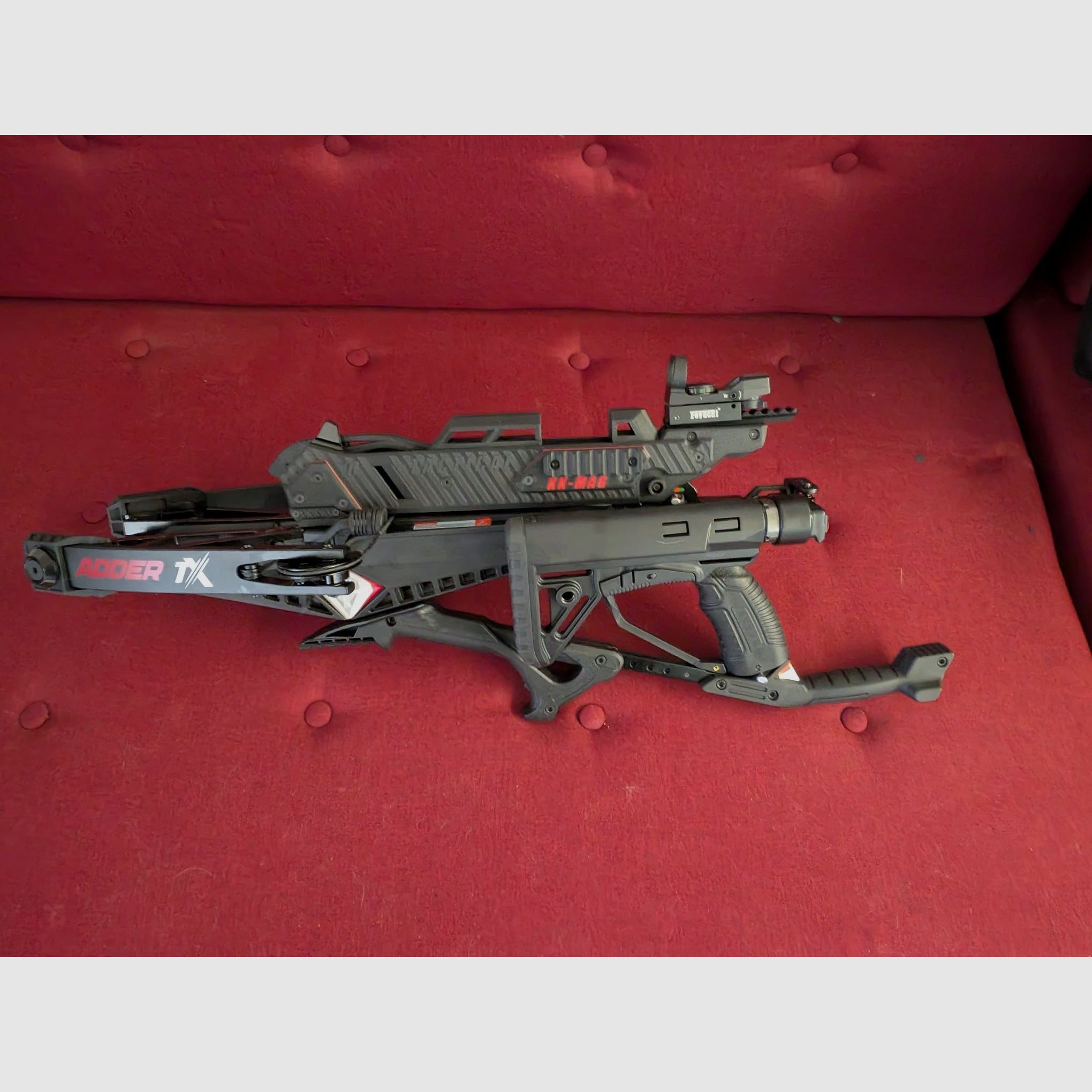 K Adder V3 TX-Compound + Mey Folding Stock + TT Bag