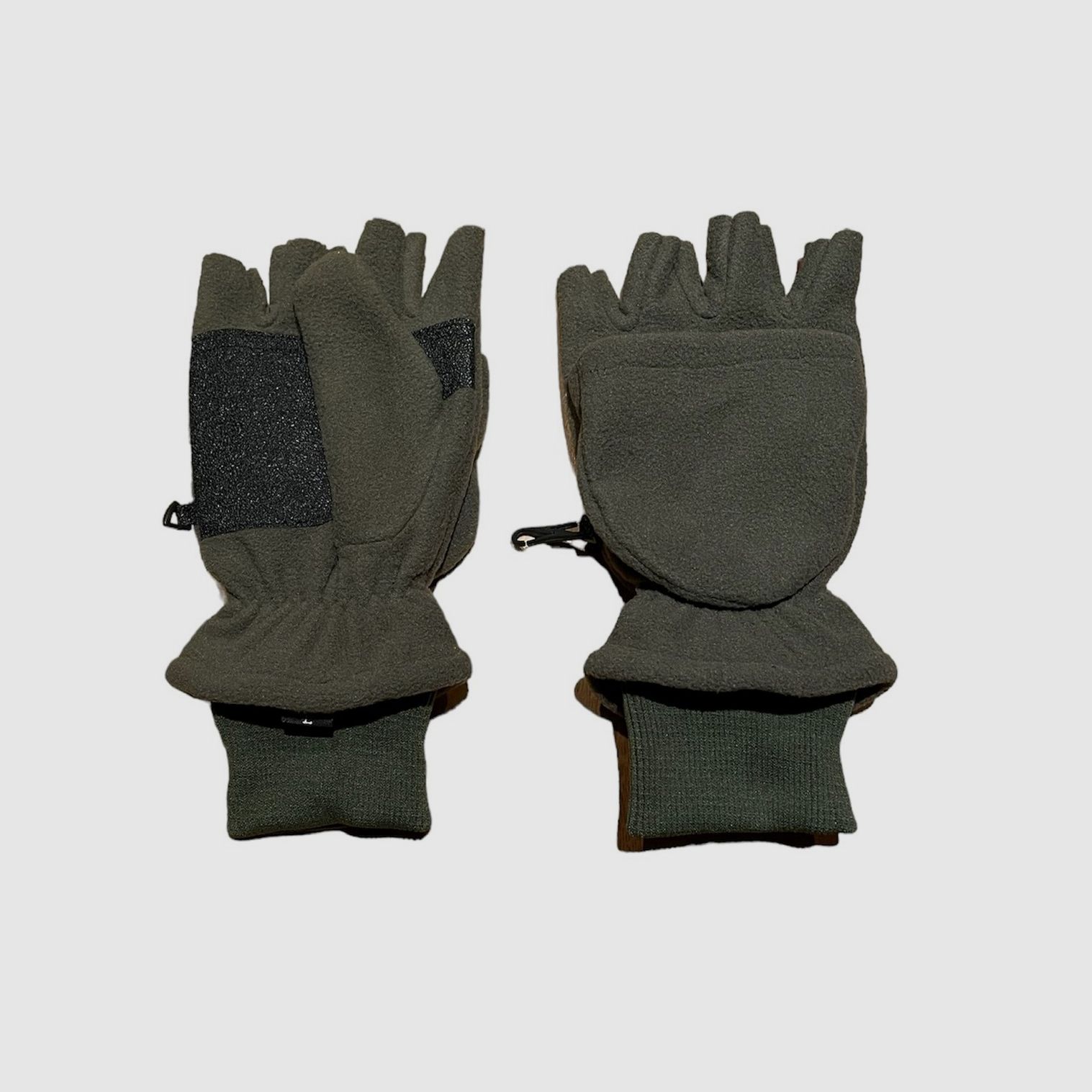 Waidmann Fleece Handschoen Wanten Groen, afbeelding 3 van 5