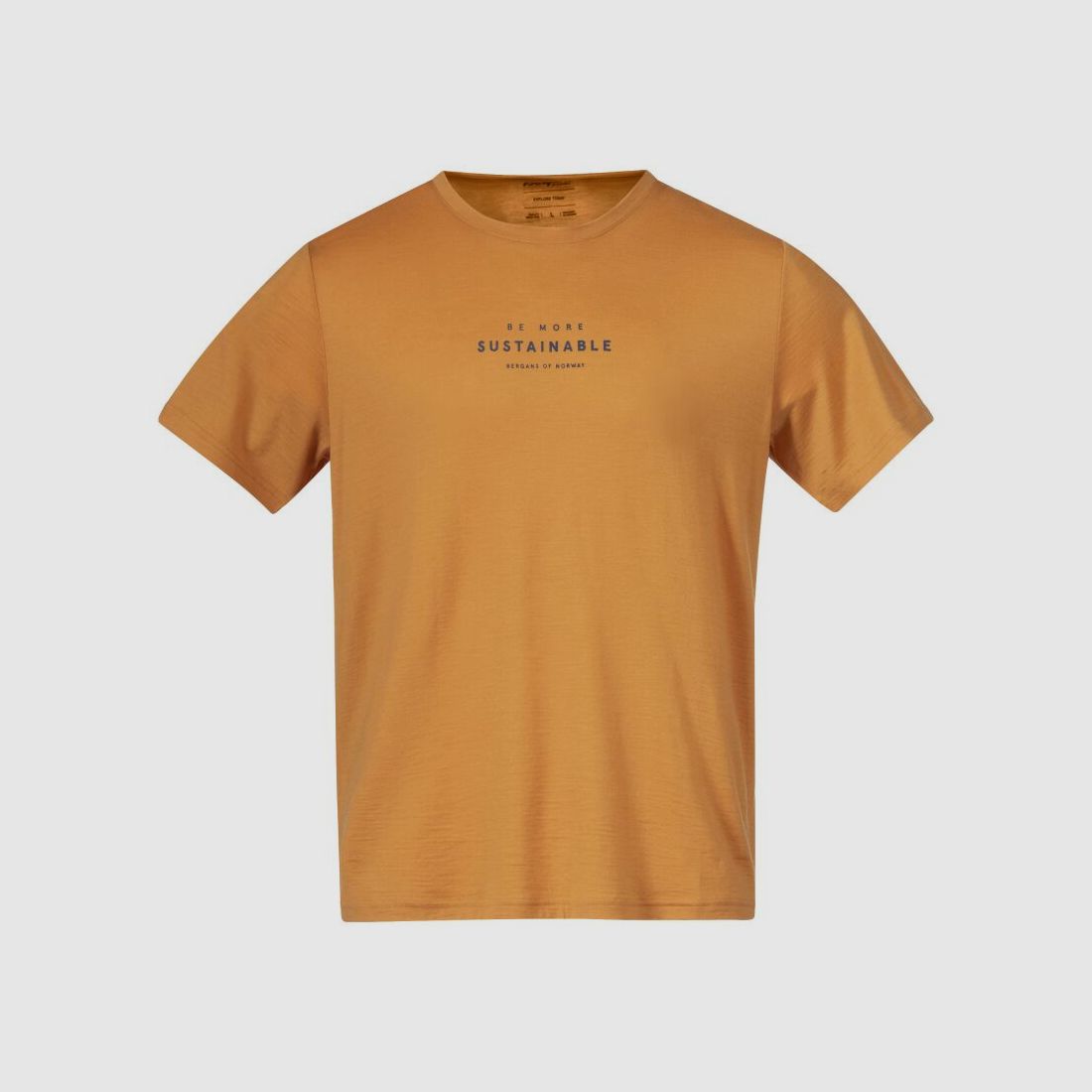 Bergans Herren T-Shirt Graphic Wool Tee Golden Field