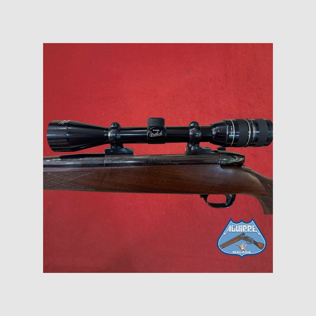 Büchse Weatherby Mark V Kal. .300 Win. Mag. + Zielfernrohr 3-9×40, Bild 8 von 12