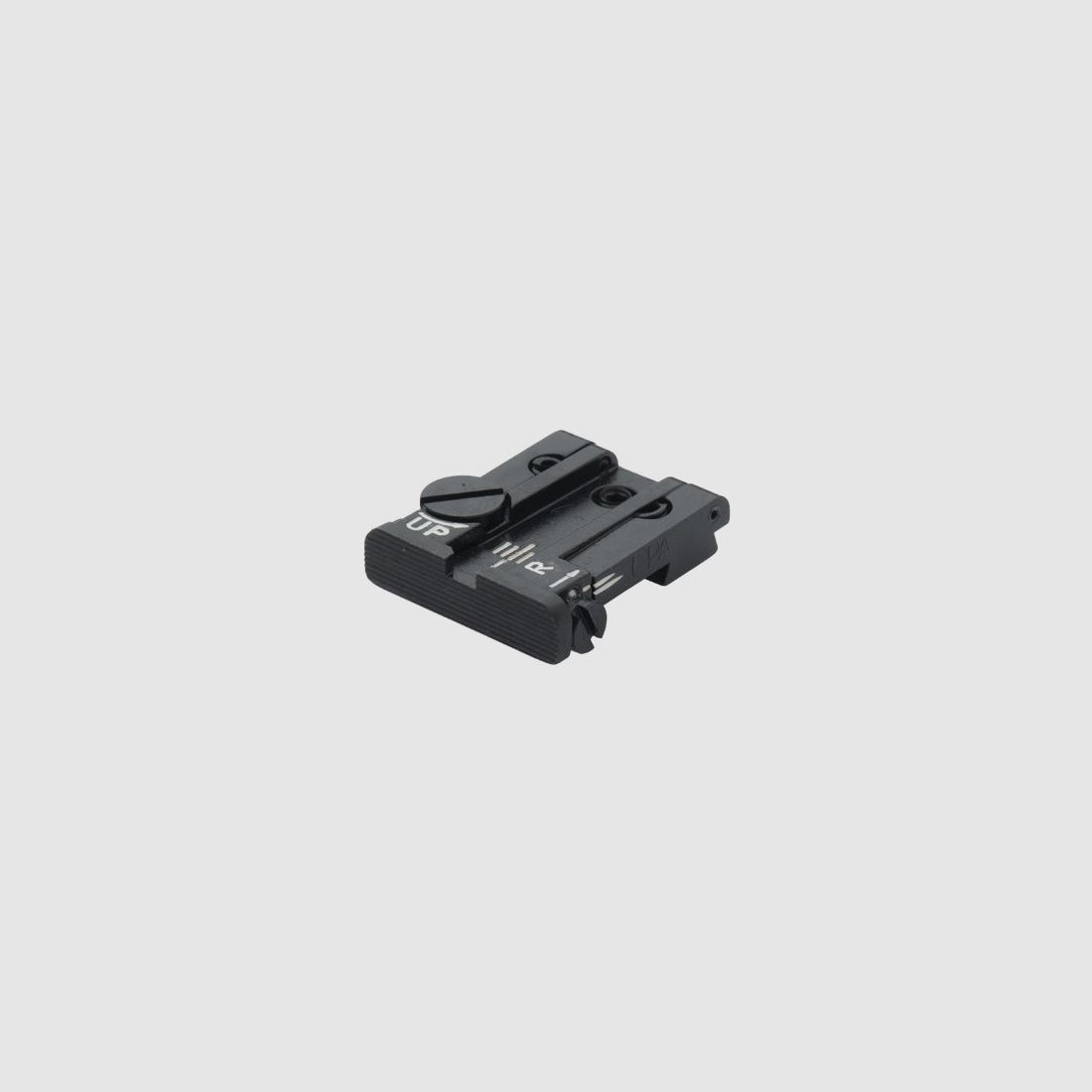 LPA TPU25SS07 miras traseras micrométricas ajustables para SIG-Sauer P/220/225/226/228/229/239, SP2009, XD Springfield – Imagen de mira negra