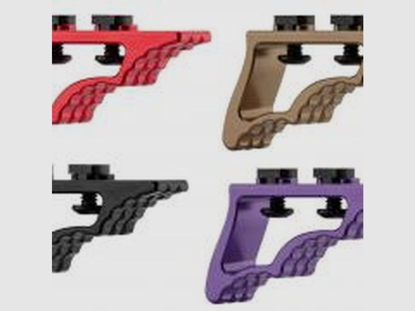 BO Manufacture Winkelgriff Tan - Verstärktes Aluminium - Optimale Ergonomie - Kontrolle und Präzision im Gelände, Bild 3 von 4