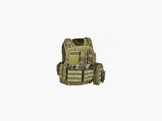 Defcon 5 Body Armor Carrier Set Plattentrger OD Green