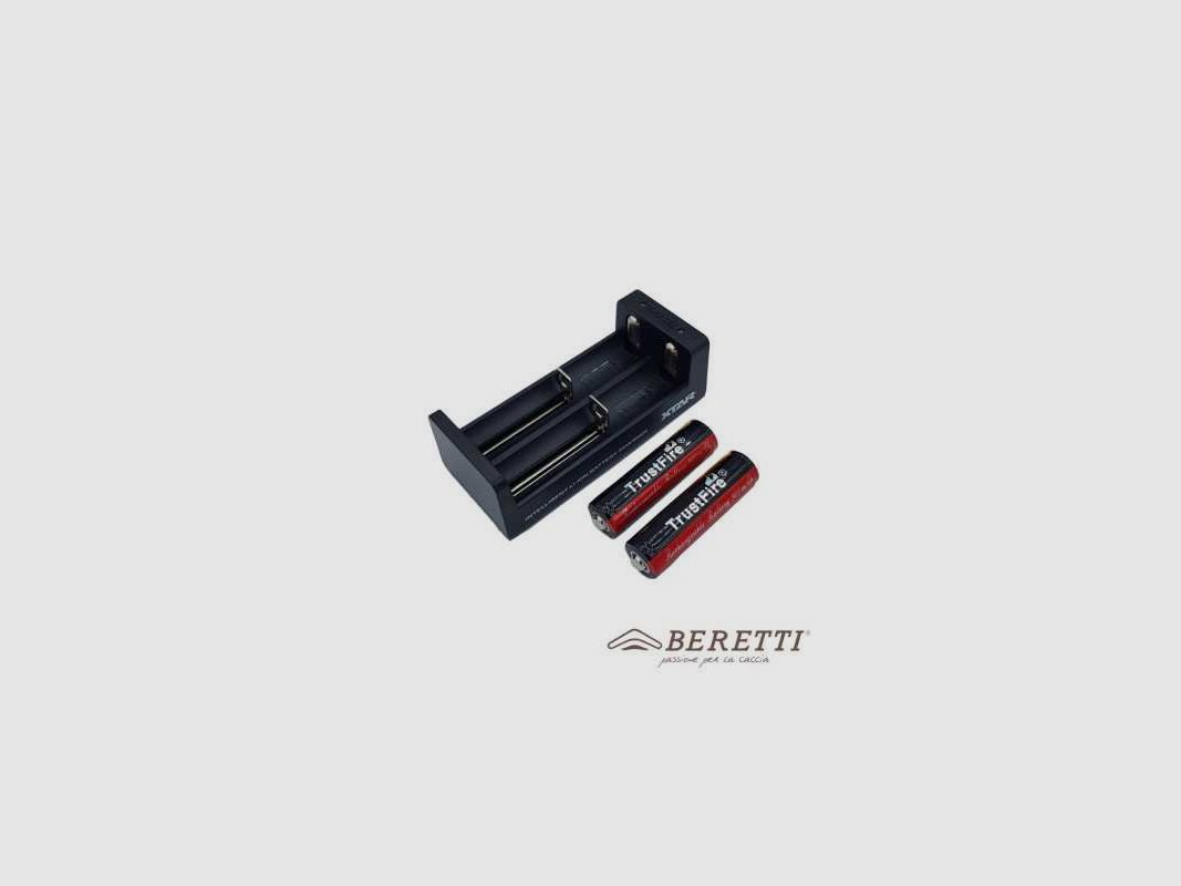 Beretti Kit 3 lithiumbatterijen en oplader, afbeelding 3 van 4