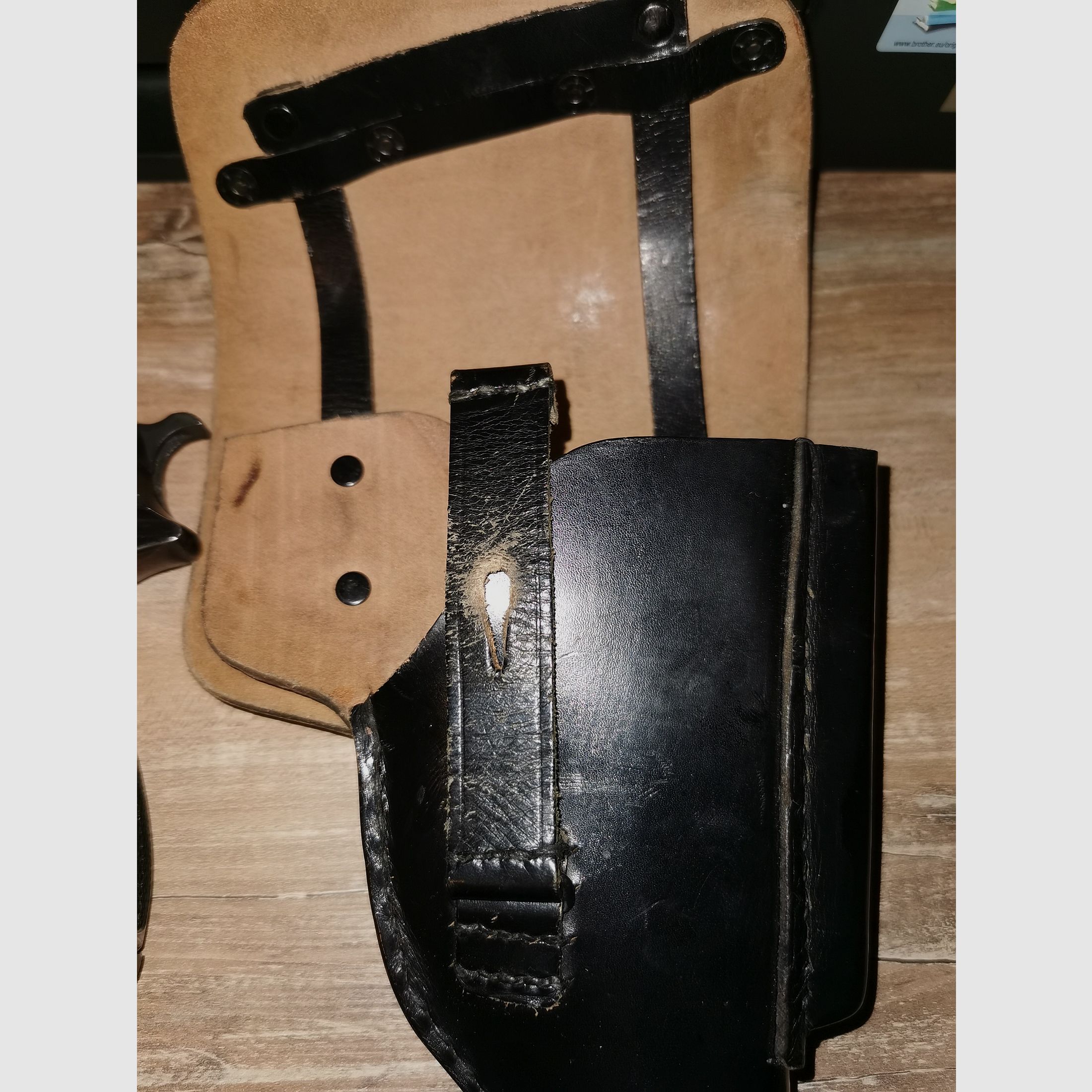 Holster en cuir P38/P1