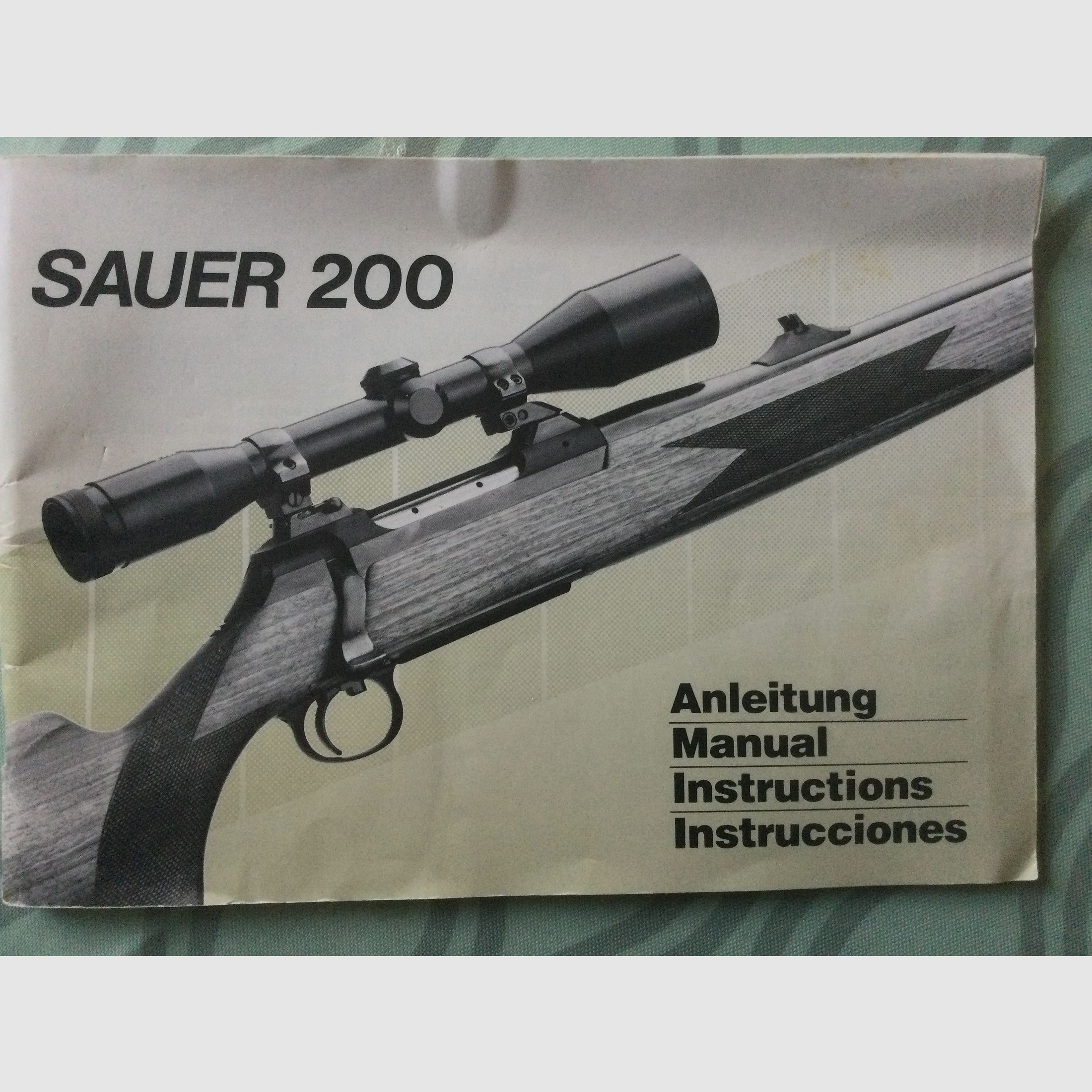 Sauer 200 Manual