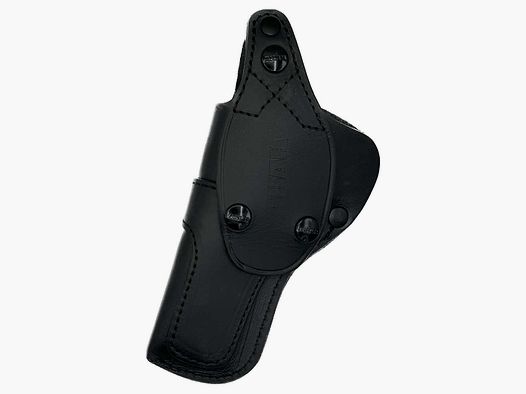 AKAH Cross Draw Jagdholster HUNTER 4" K/L-Frame S&W 10/19/66/67/656/686,Taurus 65/66/82/669/431/441,Ruger Security/Service/Speed,HW 357-Schwarz