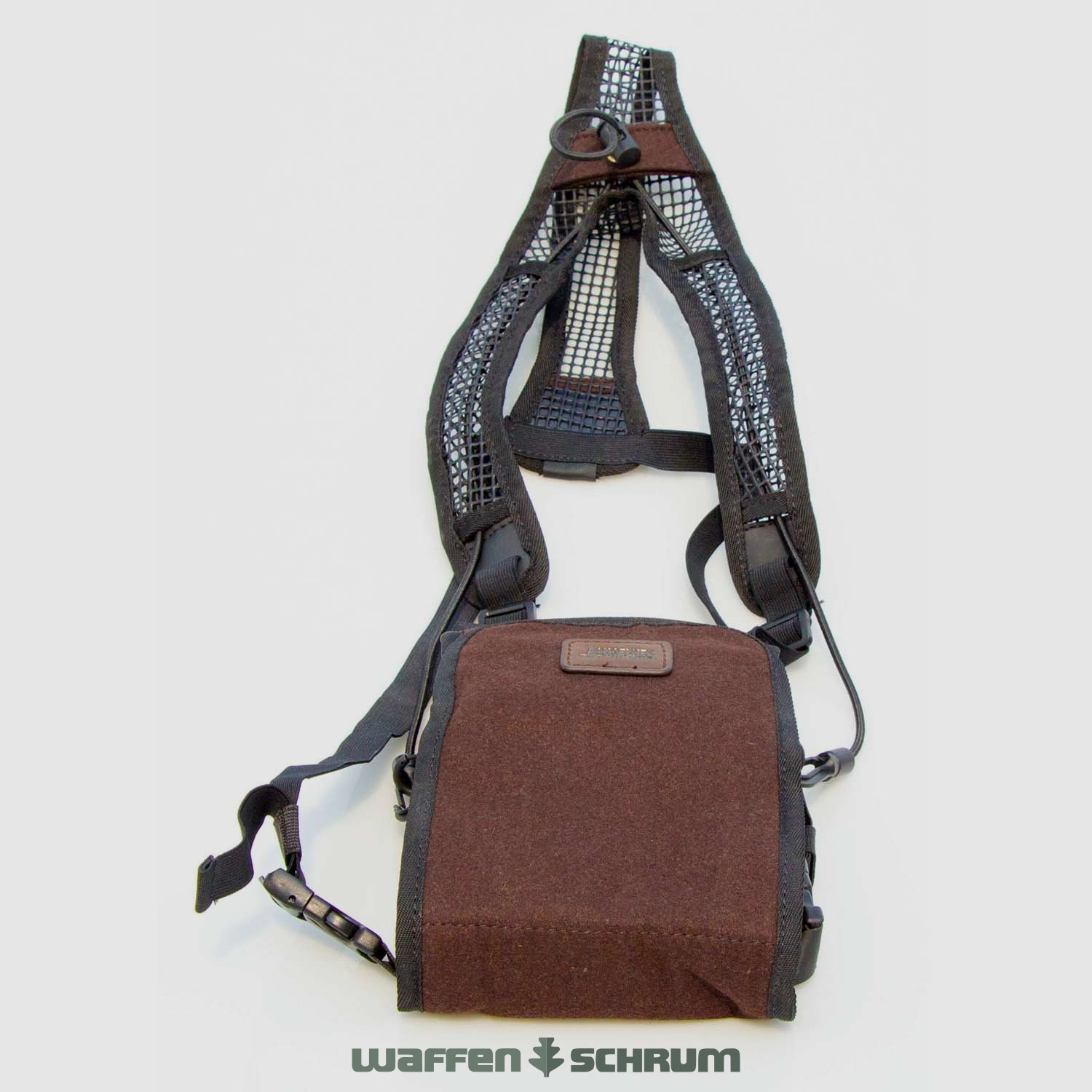 Mjoelner Hunting binocular strap Toke Loden XL with mobile phone pouch