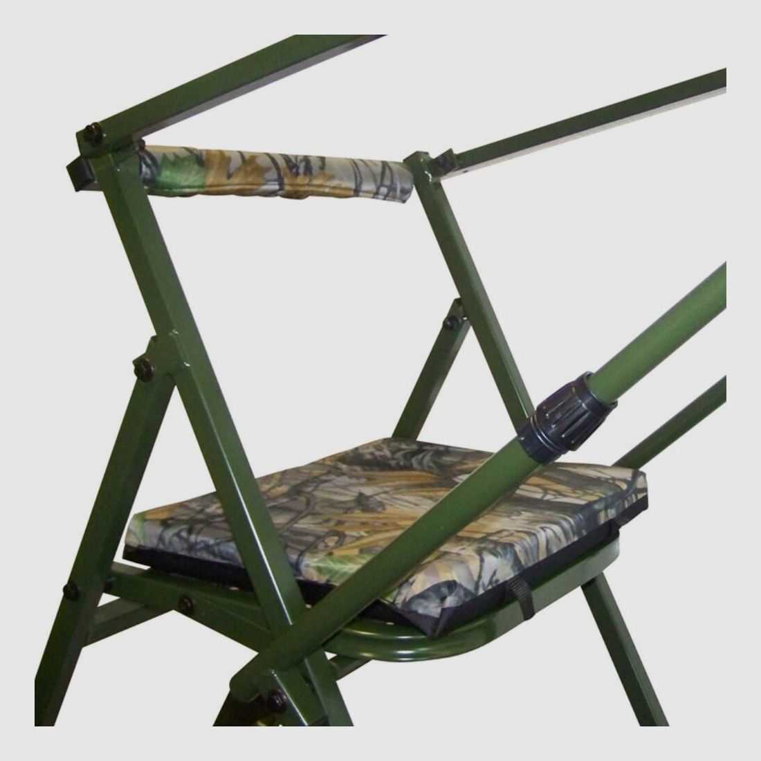 Berger & Schröter Aluminium Ansitzstuhl ohne Verlängerung