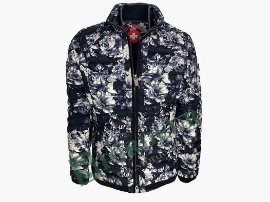 WELLENSTEYN Helium Short Zwart Witte Bloemen