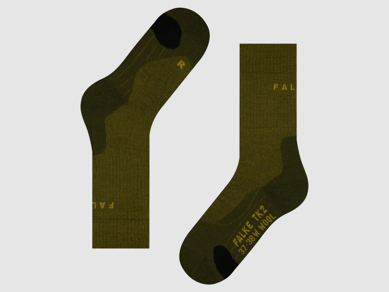 Falke Herren-Trekkingsocken TK2 Explore Wool grün